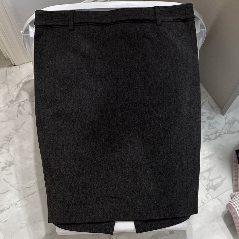 Express Charcoal Pencil Skirt